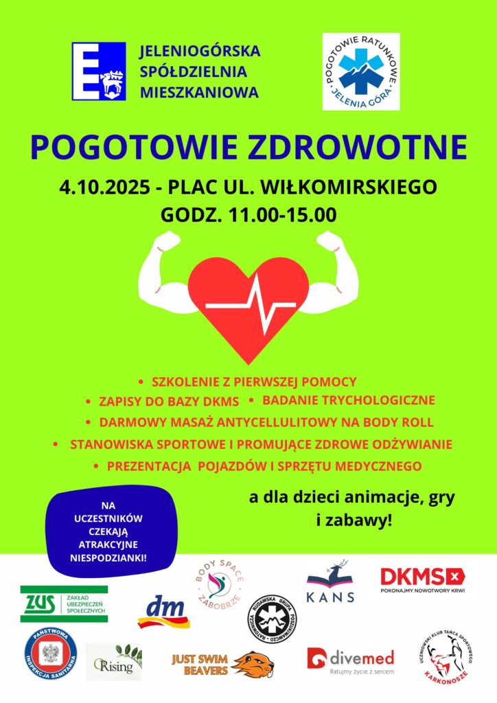 plakat Pogotowia Ratunkowego