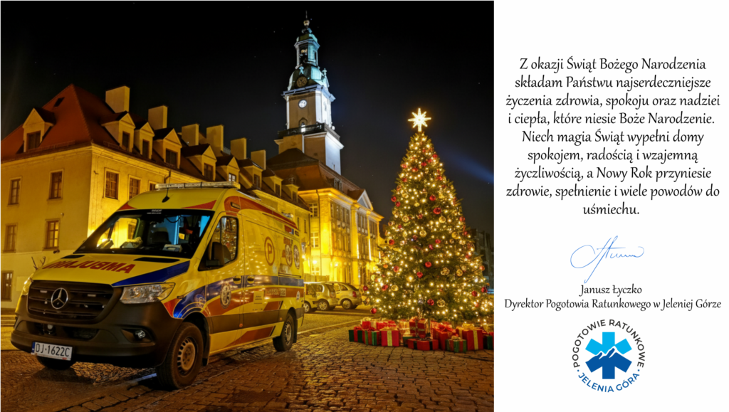 Kartka Świąteczna z okazji Bożego Narodzenia